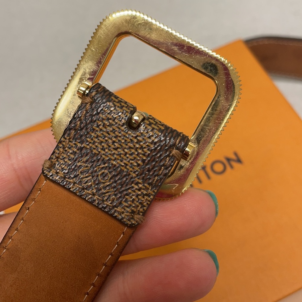 💥SALE💥Authentic Louis Vuitton Damier Belt - Picture 10 of 14